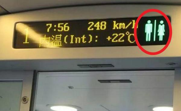 Toilets on China High-speed Trains