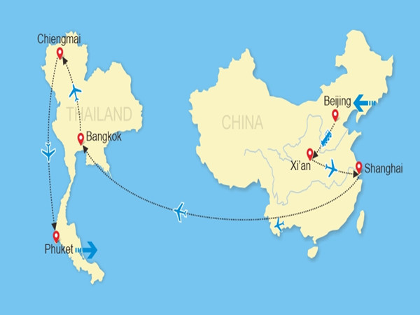 16 Days Best of China and Thailand Group Tour