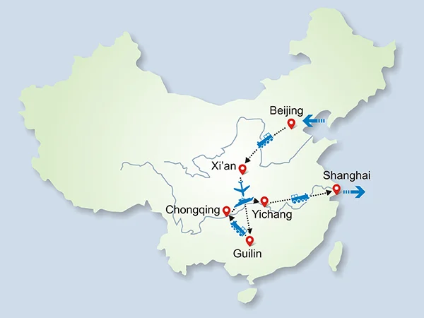 13 Days from Li River to the Yangtze Tour