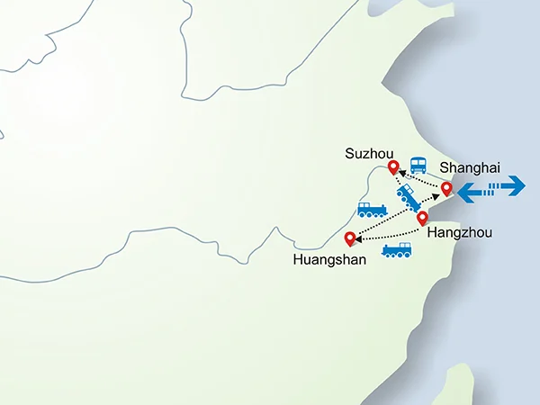 9 Days Best Scenery Trip Around Shanghai